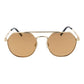 Serengeti Gold Metal Sunglasses