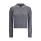PINKO Gray Nylon Sweatshirt
