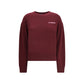 PINKO Bordeaux Wool Sweatshirt
