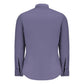 Hugo Boss Blue Cotton Shirt