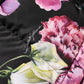 Dolce & Gabbana Multicolor Floral Hooded Puffer Quilted Jacket