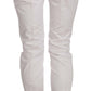 Dolce & Gabbana Elegant White Cotton Blend Trousers