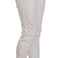 Dolce & Gabbana Elegant White Cotton Blend Trousers