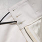 Dolce & Gabbana White Wool High Waist Tapered Pants