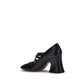 Chloé Black Calf Leather Bos Taurus High Heel Pumps