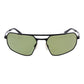 Serengeti Black Plastic Sunglasses