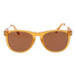 Serengeti Orange Plastic Sunglasses