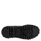 Dolce & Gabbana Black White Padded Lace Up Short Boots Shoes