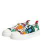 Dolce & Gabbana Multicolor Patchwork Low Top Sneakers Shoes