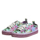 Dolce & Gabbana Multicolor Canvas Espadrilles Sneakers Shoes