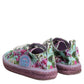 Dolce & Gabbana Multicolor Canvas Espadrilles Sneakers Shoes