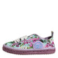 Dolce & Gabbana Multicolor Canvas Espadrilles Sneakers Shoes