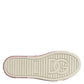 Dolce & Gabbana White Pink Leather Low Top Sneakers Shoes