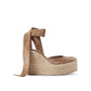 Gianvito Rossi Suede Wedge Espadrilles