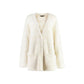 Balenciaga Wool Blend Jacquard Cardigan