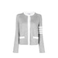 Thom Browne 4- Bar Wool Cardigan