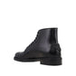 Prada Leather Lace-Up Boots