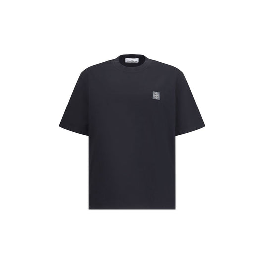 Stone Island T-Shirt with logo patch Mens T-Shirt