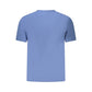 Calvin Klein Blue Cotton Men T-Shirt Mens T-Shirt
