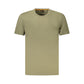 Hugo Boss Green Cotton Men T-Shirt Mens T-Shirt