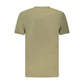 Hugo Boss Green Cotton Men T-Shirt Mens T-Shirt