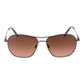 Serengeti Gray Metal Sunglasses
