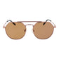 Serengeti Rose Gold Metal Sunglasses