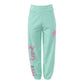 Comme Des Fuckdown Green Cotton Women Trouser