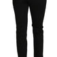 Dolce & Gabbana Elegant Black Cotton Dress Pants