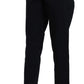 Dolce & Gabbana Chic Black Cotton Trousers