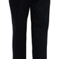 Dolce & Gabbana Chic Black Cotton Trousers