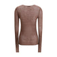 PINKO Brown Wool Sweatshirt