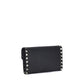 Valentino Garavani Black Calf Leather Bos Taurus Wallet