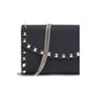 Valentino Garavani Black Calf Leather Bos Taurus Wallet