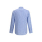 Etro Light Blue Cotton Pattern Shirt