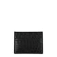 Billionaire Italian Couture Black Crocodile Cardholder