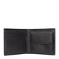 Testoni Black Leather Wallet