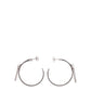 Marc Jacobs Gray Silver Earrings Womens Earrings