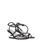 Fendi Multicolor Leather Sandals