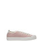 Car Shoe Pink Fabric Low Top Sneakers