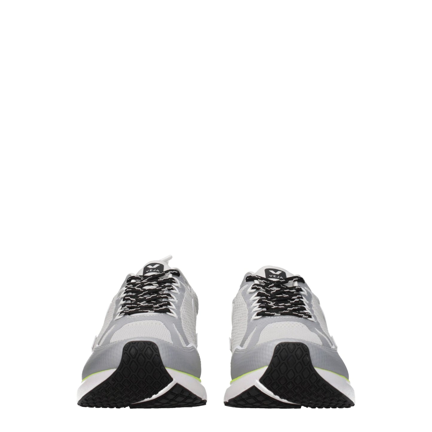 Veja Gray Fabric Athletic Sneakers