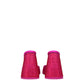 The Attico Pink Satin Platform Sandals