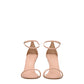 Lanvin Pink Leather Stiletto Heel Sandals