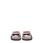 Thom Browne Black Leather Slippers
