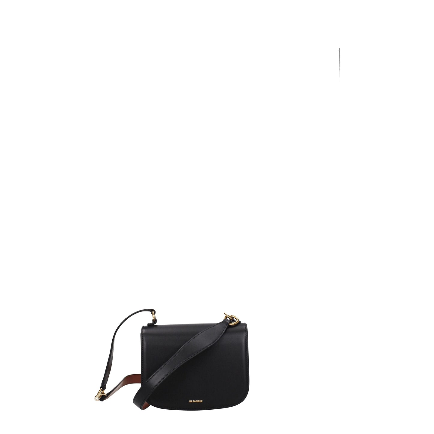 Jil Sander Black Leather Handbag