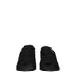 Premiata Black Fabric Platform Sandals