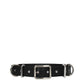Moschino Black Leather Belt