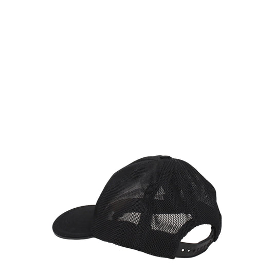 Burberry Black Cotton Hat Mens