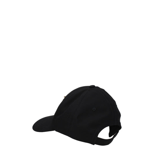 Burberry Black Cotton Hat Mens