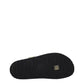 Versace Black Fabric Slippers